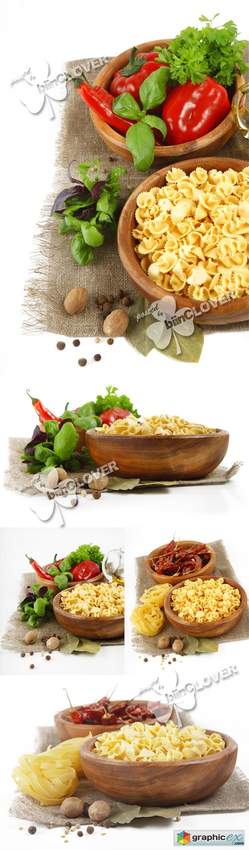 Vector Italian pasta 0431