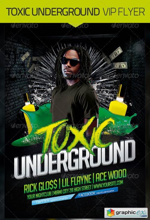 Underground Flyer Template