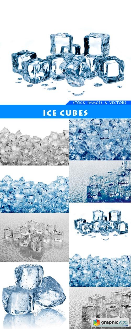 Ice cubes 9X JPEG