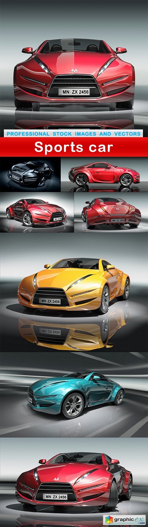 Sports car - 8 UHQ JPEG