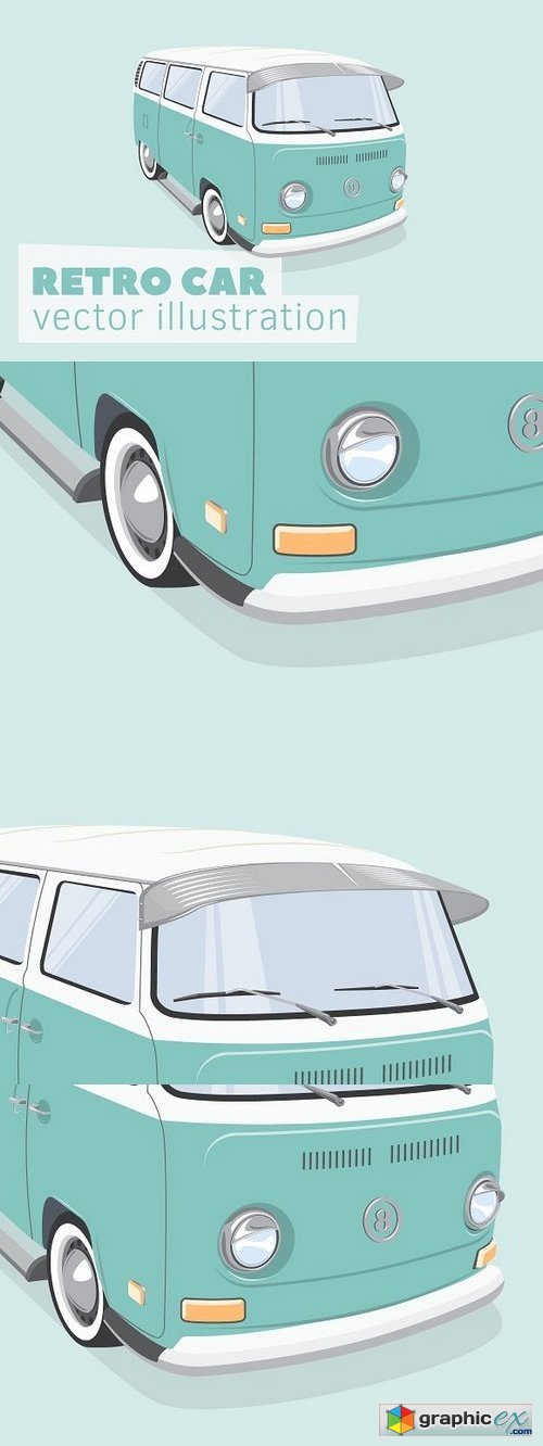 Retro Car 673785