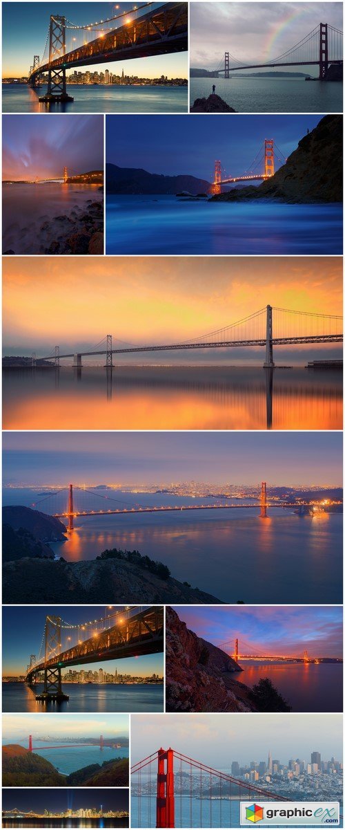 Golden Gate Bridge, San Francisco 11X JPEG